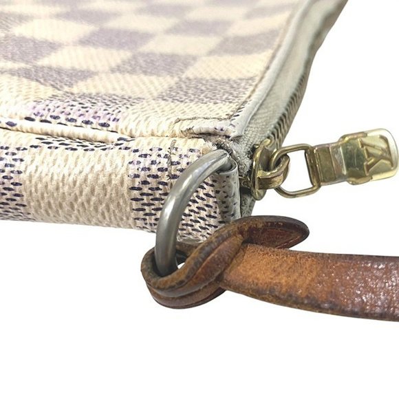 LOUIS VUITTON Damier Azur Pochette Accessoires N51986 Handbag - Picture 9 of 9